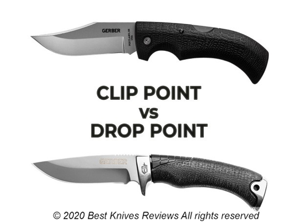 sharpen knife droppoint