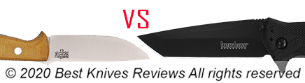 Drop Point Knives Versus Tanto Knife