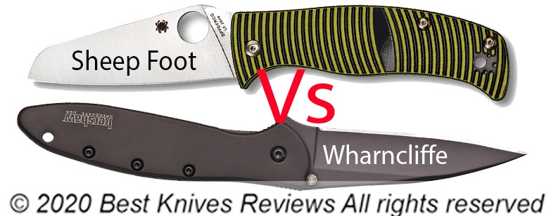 Wharncliffe Knife, Wharncliffe Knife & Sheepsfoot Knife, Sheepsfoot Knife