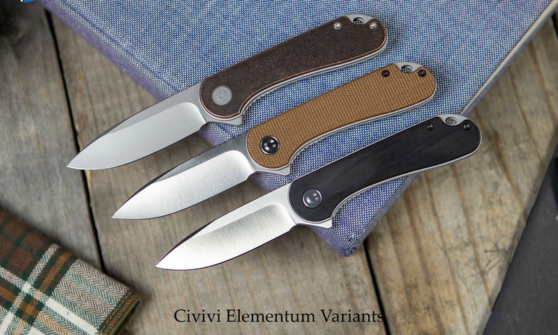Civivi Elementum Low end variants