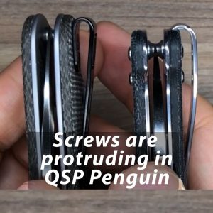Screws are protruding in QSP Penguin