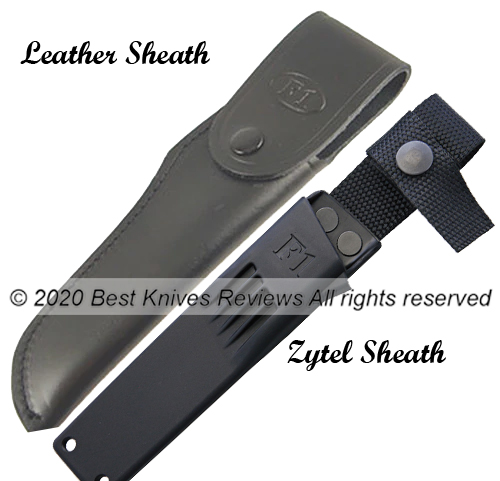 Fallkniven Leather Sheath and Zytel Sheath