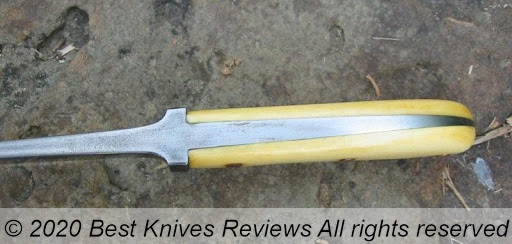 bone knife handle. bone knife handle material