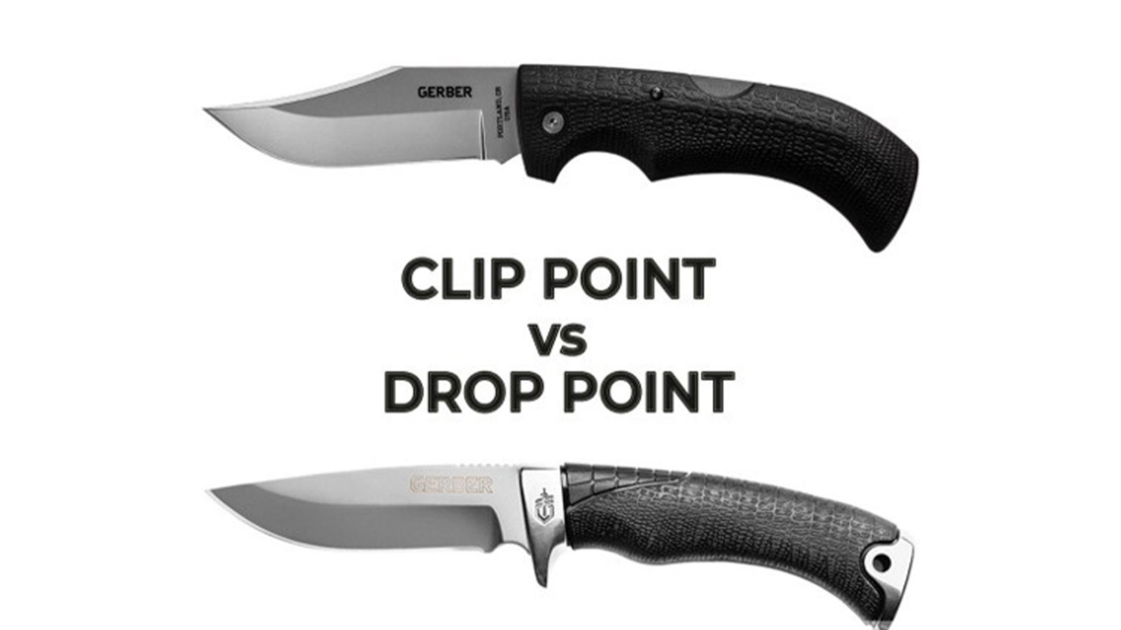 Clip point Knife Vs Drop Point Knife
