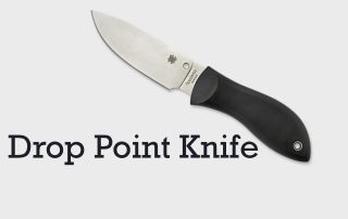 drop point knives, guide
