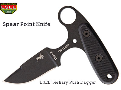ESEE Tertiary Push Dagger, ESTERTIARY
