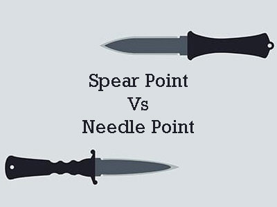 Spear Point Knife Vs Needle Point Knife
