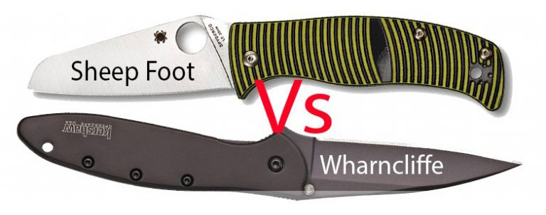 Wharncliffe Knife Vs Sheepsfoot Knife