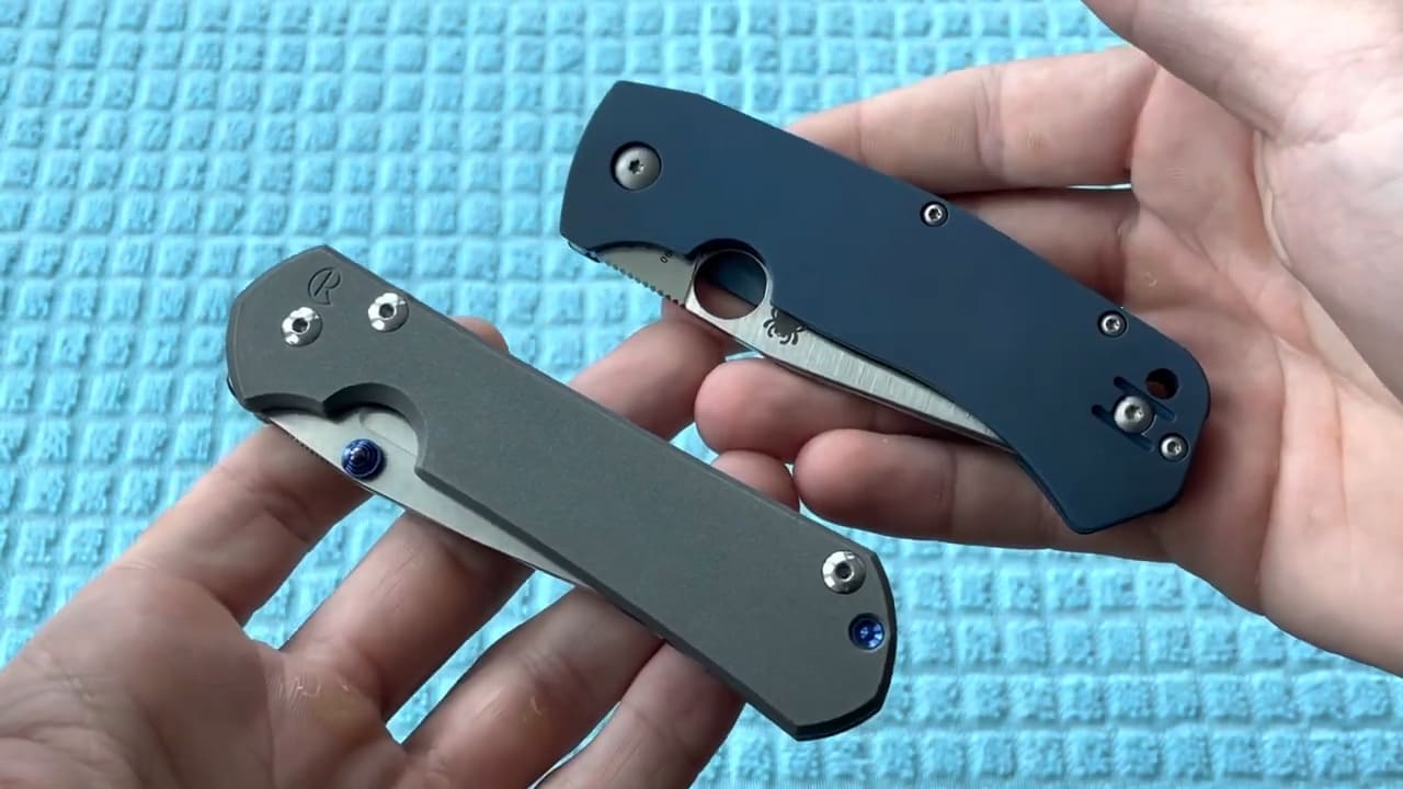 Chris Reeve Sebenza 31 VS Slysz Bowie closed