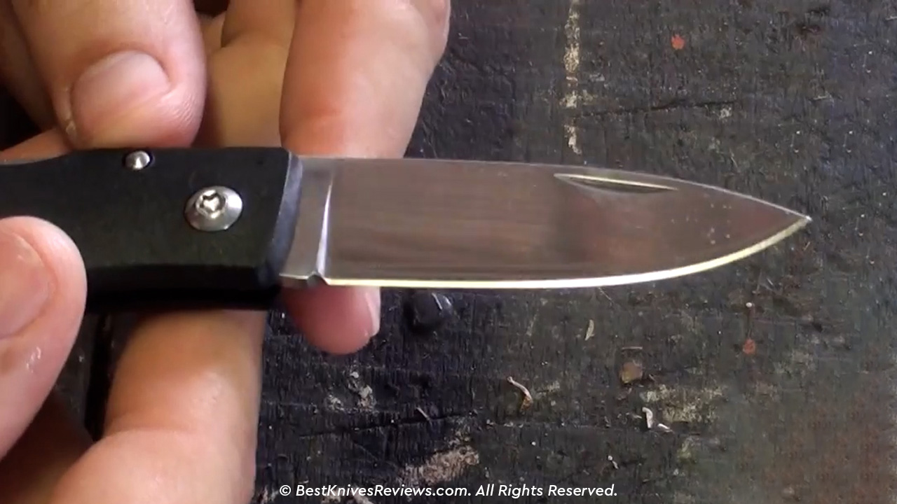 Fallkniven U2 Sharp factory edge blade