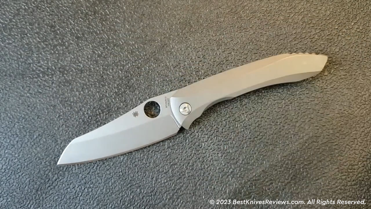 First Impression of Spyderco Paysan - front side