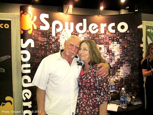 Sal and Gail Glesser Owners of Spyderco Knives