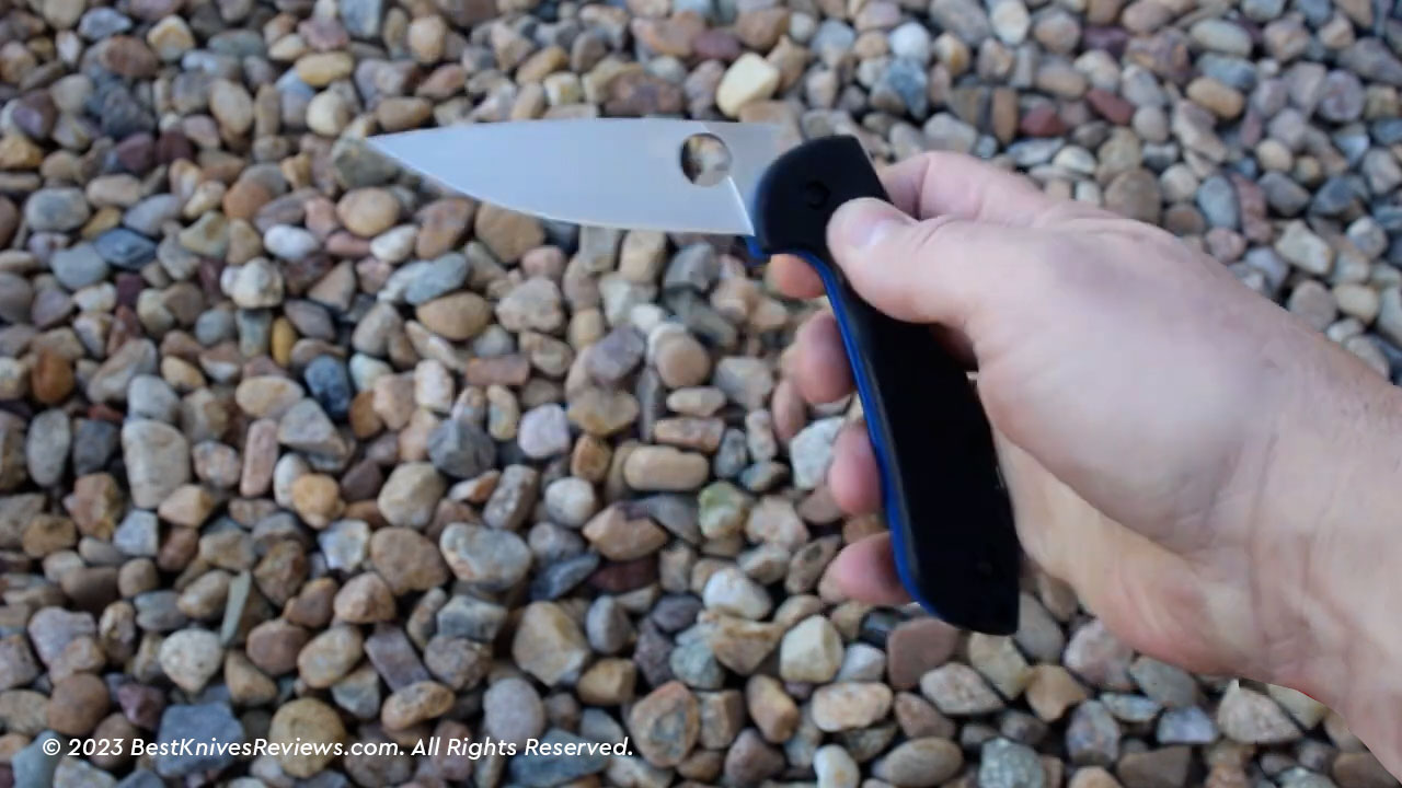 Spyderco Siren lockup, Spyderco Siren, Spyderco Siren Review