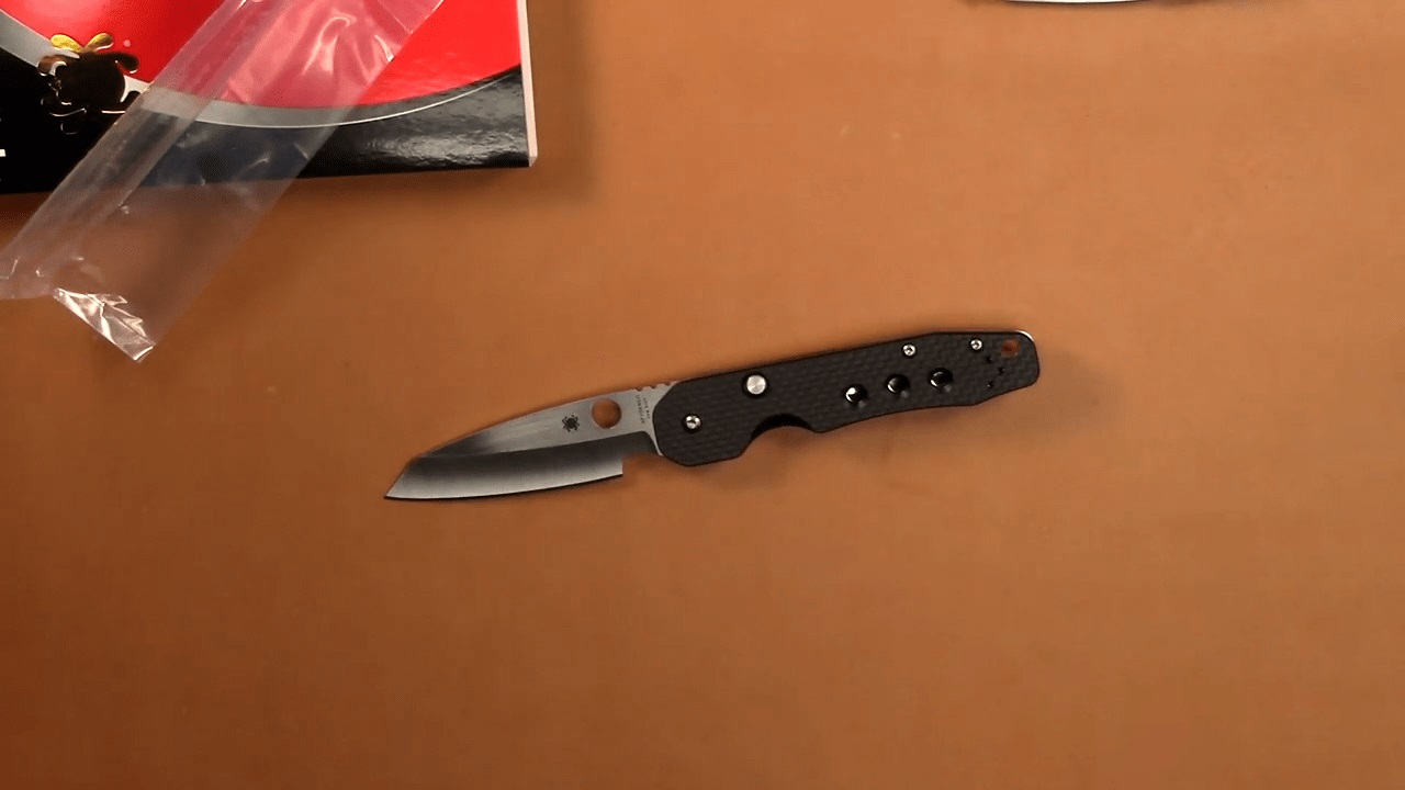 Spyderco Smock First Impression right out of