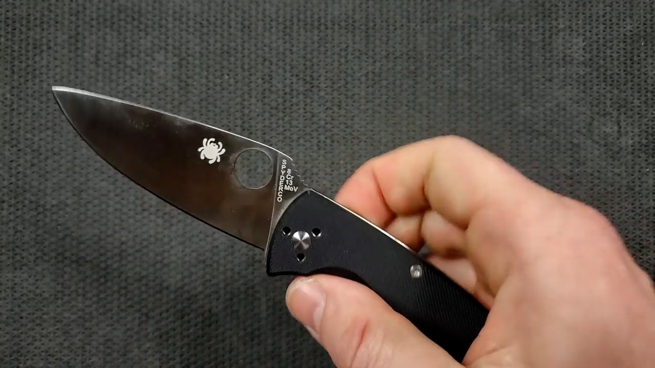 Spyderco Tenacious Review blade