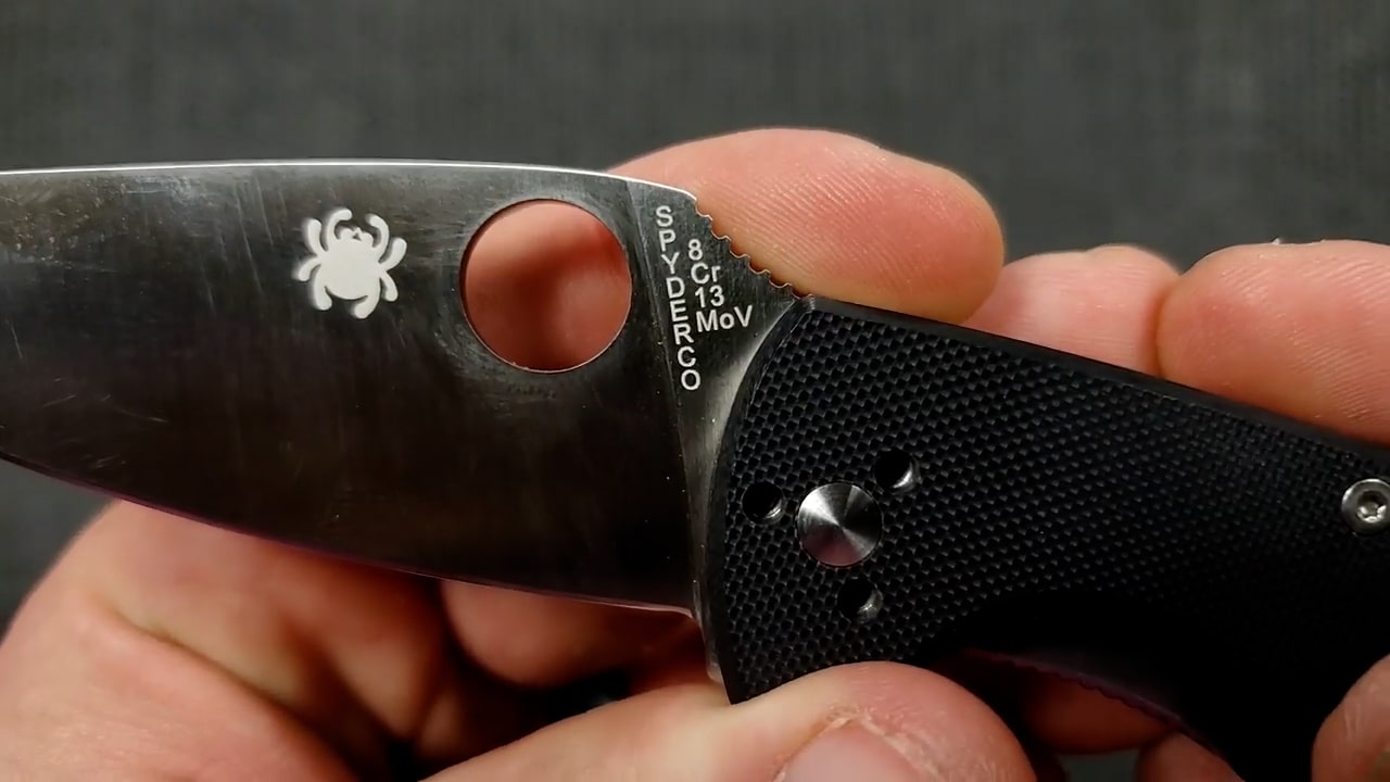 Spyderco Tenacious blade material