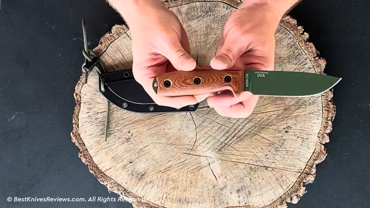 The Handle and Ergonomics of ESEE 4