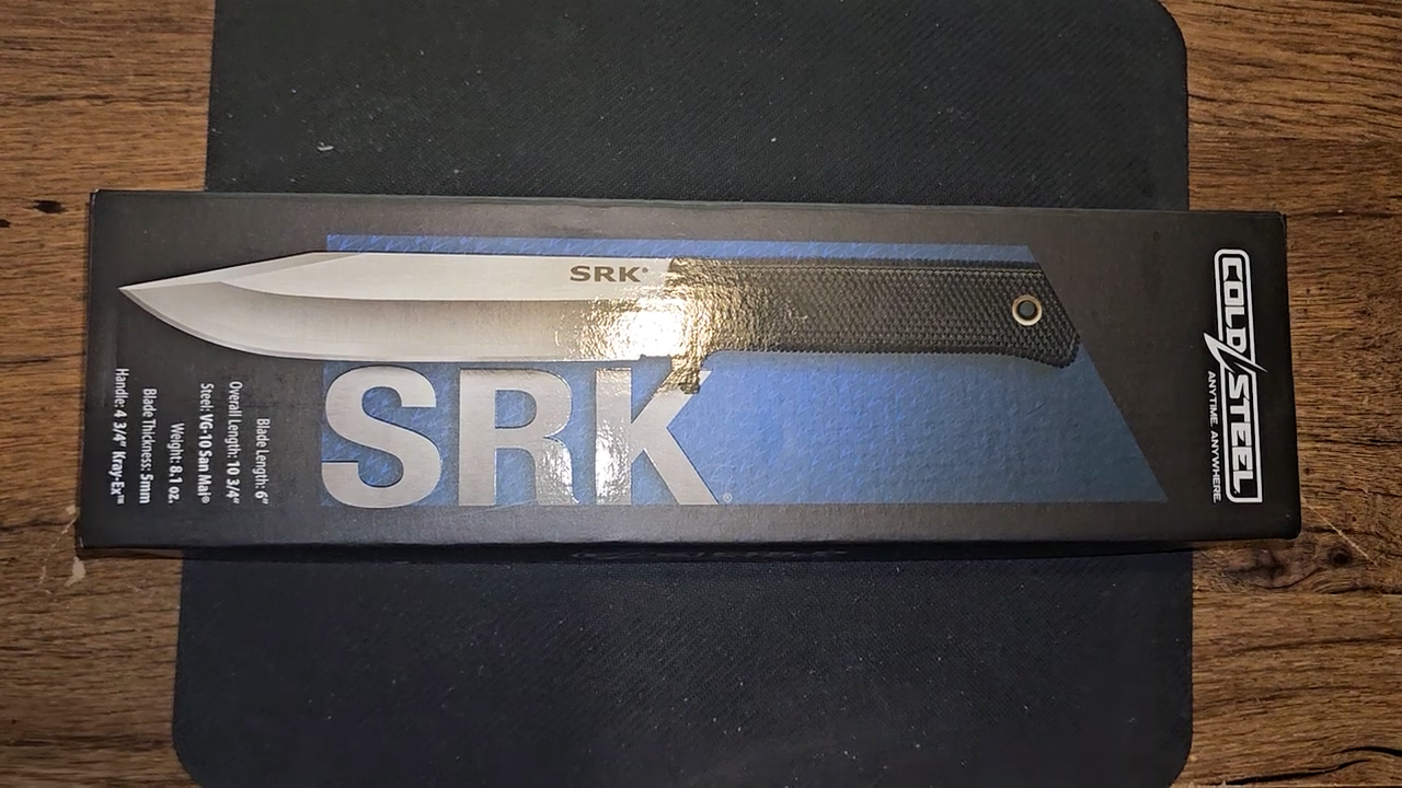 Unboxing of Cold Steel SRK